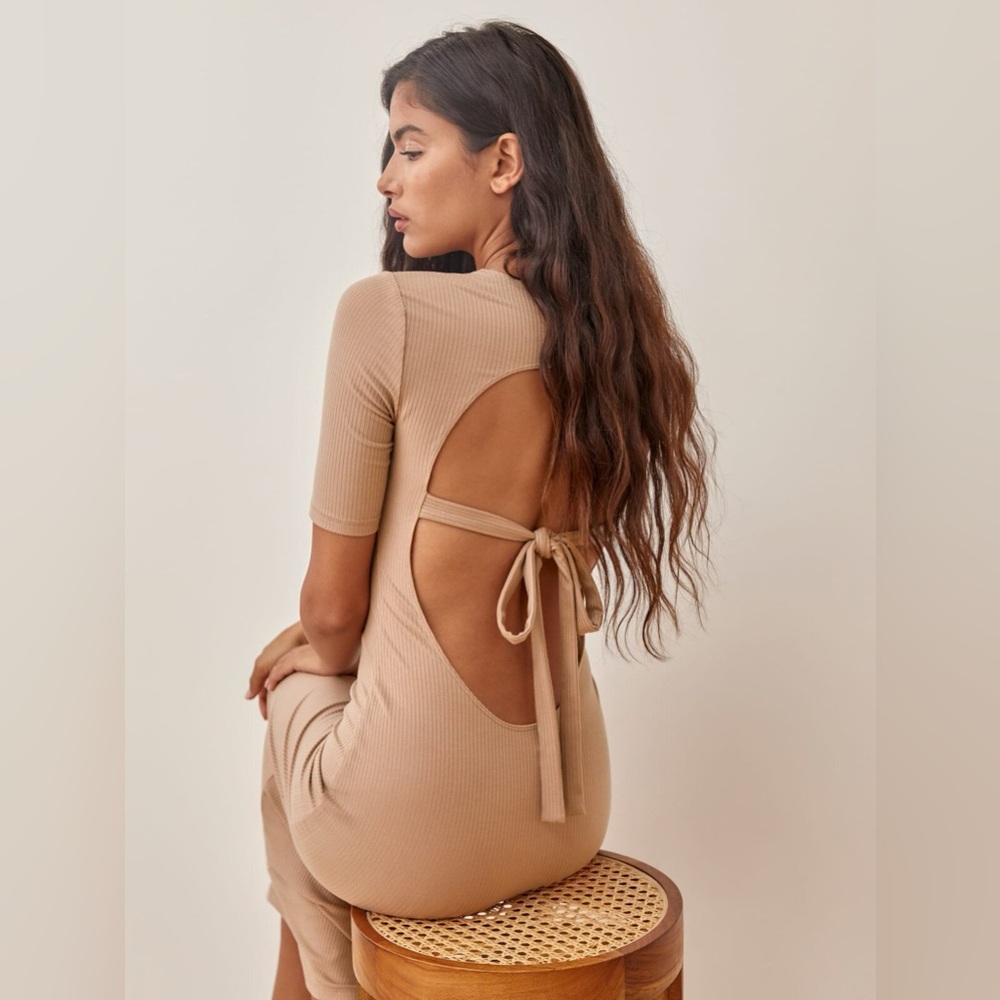 nwot REFORMATION | Dosch Dress (black)